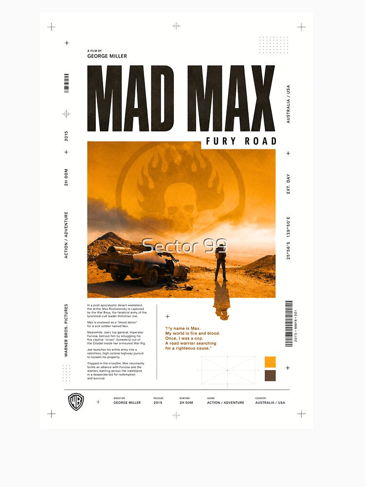 Mad Max Fury Road by Sector 99