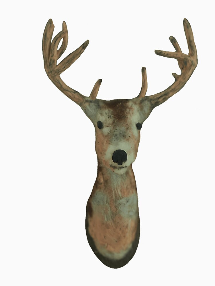 Bizarre Deer Mount Surreal Portrait by ikgrnzmpb88