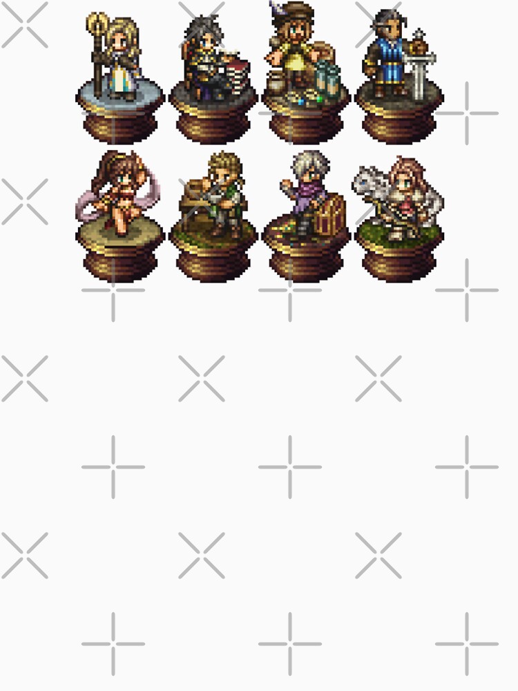 Octopath Sprites by The Sprite Guy
