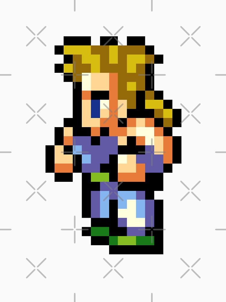 Final Fantasy VI - Sabin Sprite by SpriteZone