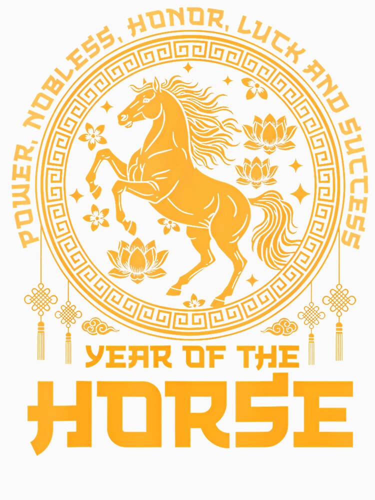 Year Of The Horse Happy Chinese Lunar New Year 2026 by JeneMindy