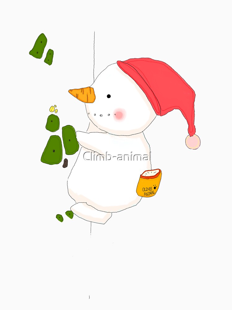 Climber snowman by Climb-animal