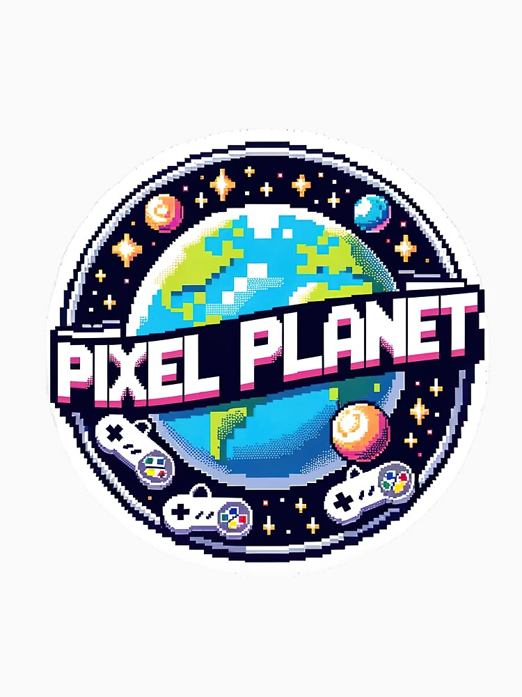16 Bit Pixel Planet by tankuss