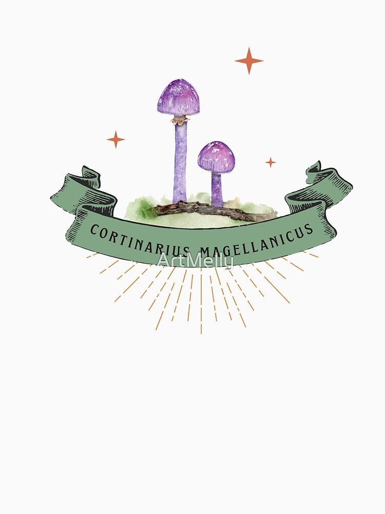 Cortinarius Magellanicus - The Purple Fungus by ArtMelly