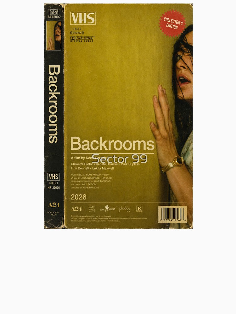 Backrooms Movie VHS by Sector 99