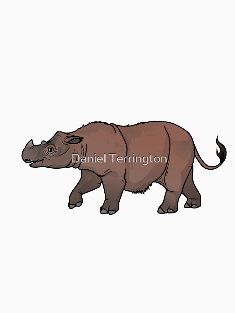 Sumatran Rhinoceros by Daniel Terrington