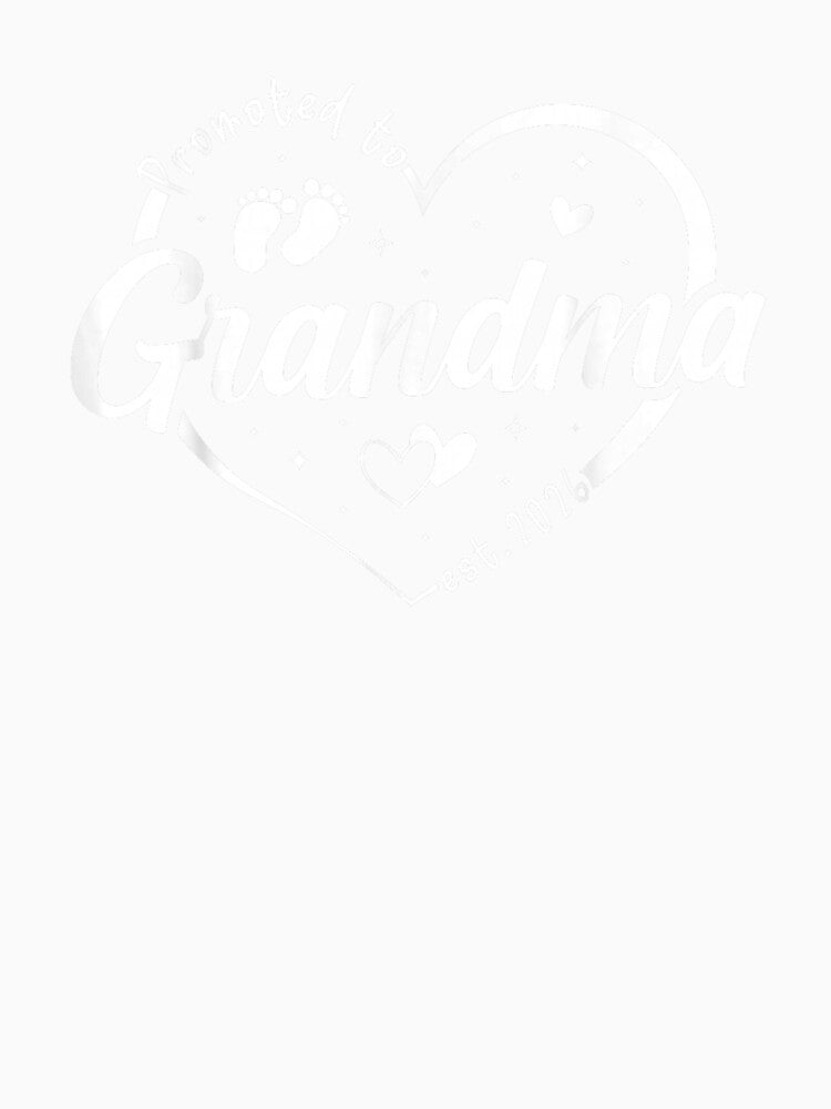 Promoted to Grandma Est 2026 Soon to be New Grandmom Heart by Boutkimaewab