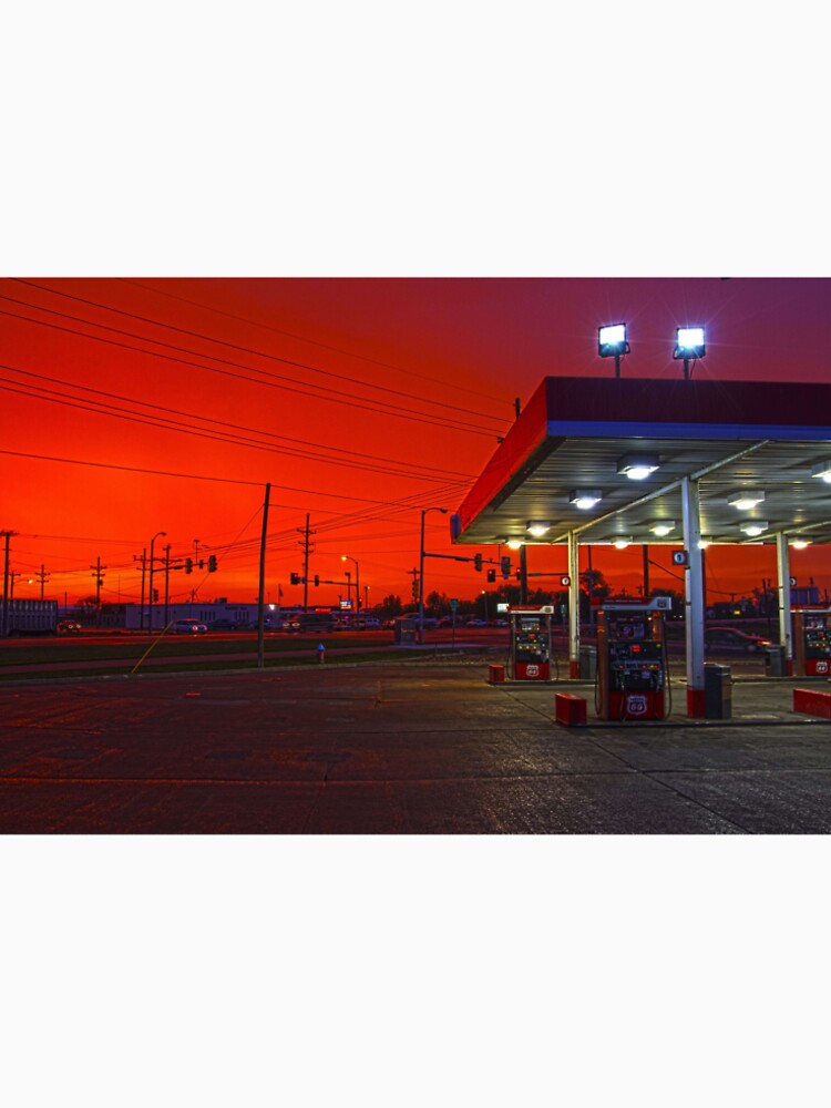 Cozy Gas Station by Hoelessjoe