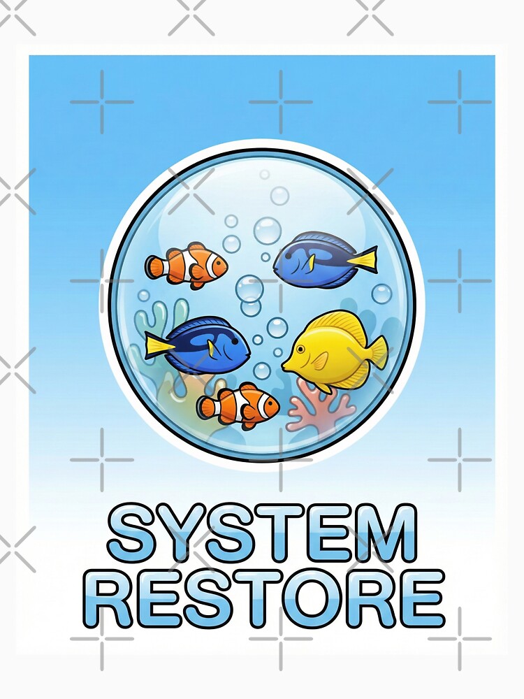 Frutiger Aero: System Restore Aquatic Orb by CELTIC-DESIGNS
