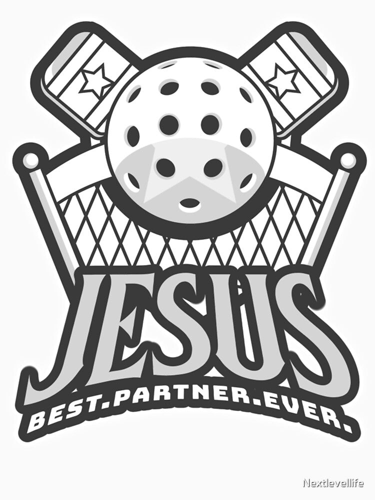 Jesus Best Pickleball Partner Ever by Nextlevellife