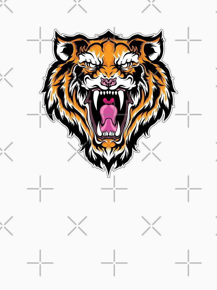 Graphic Face Tiger by svetlana84