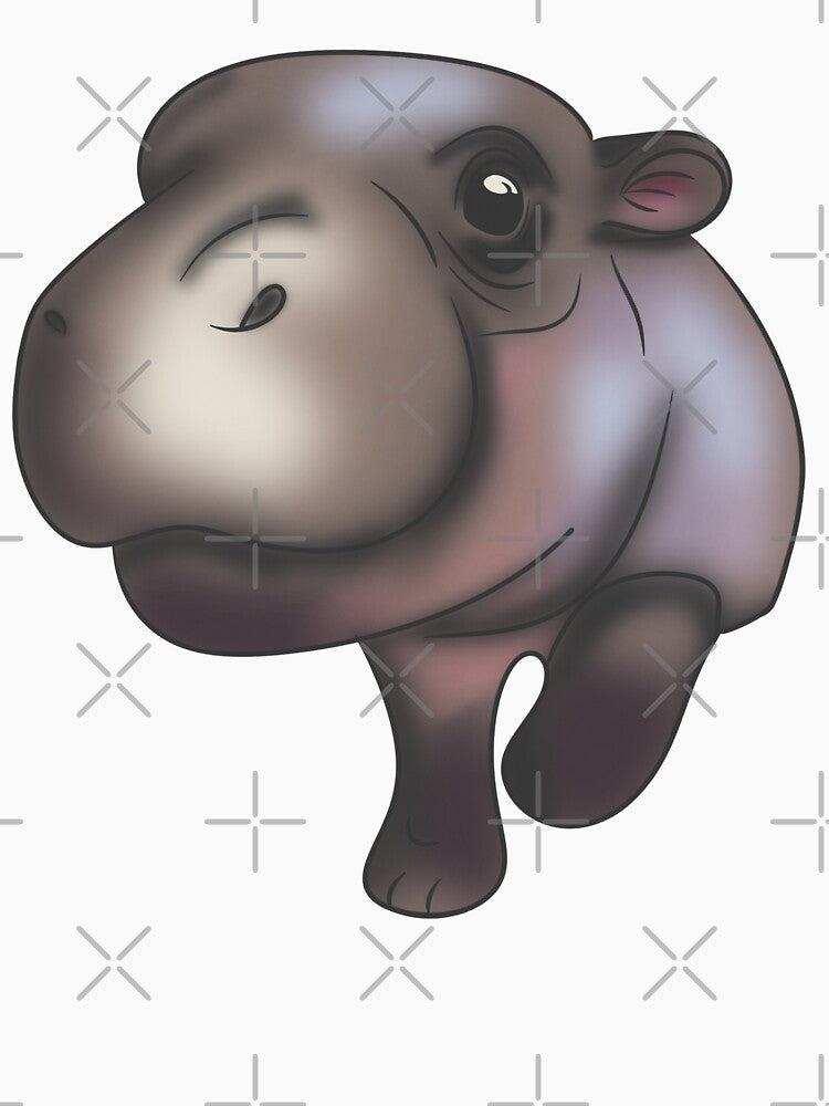Moo deng by LisaTrincaArt