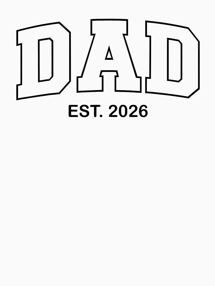 Promoted to Dad Est 2026 Daddy by Goleon12