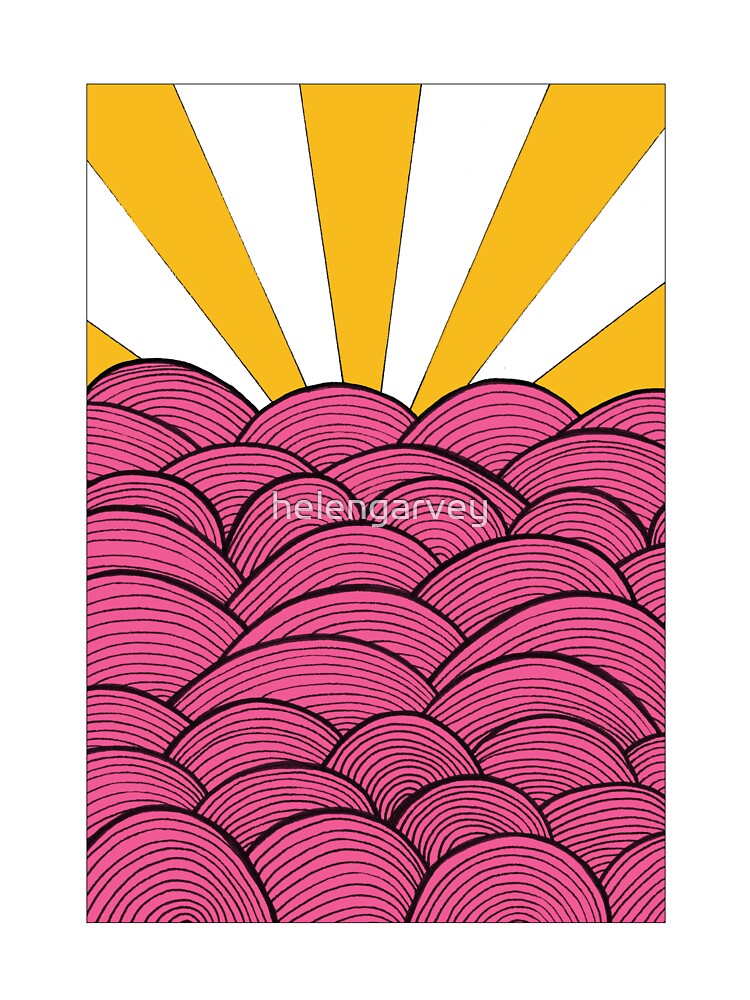 Tree illustration 15 - colour B by helengarvey