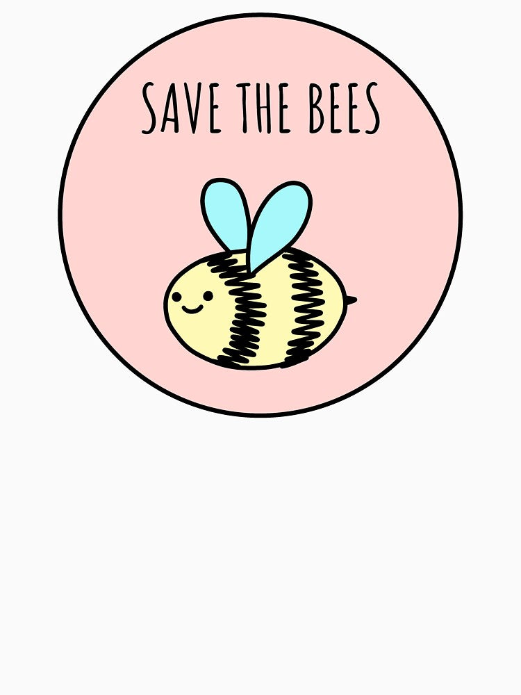 Save The Bees | Cute Pastel Bee by CarlosAlberto