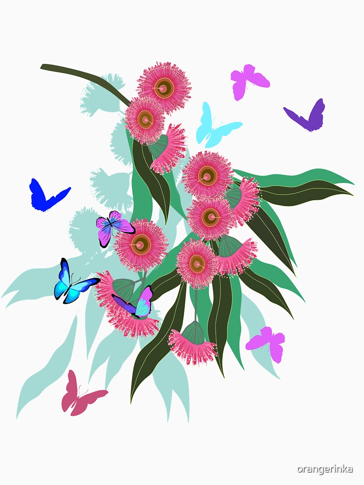 Eucalyptus flowers by orangerinka
