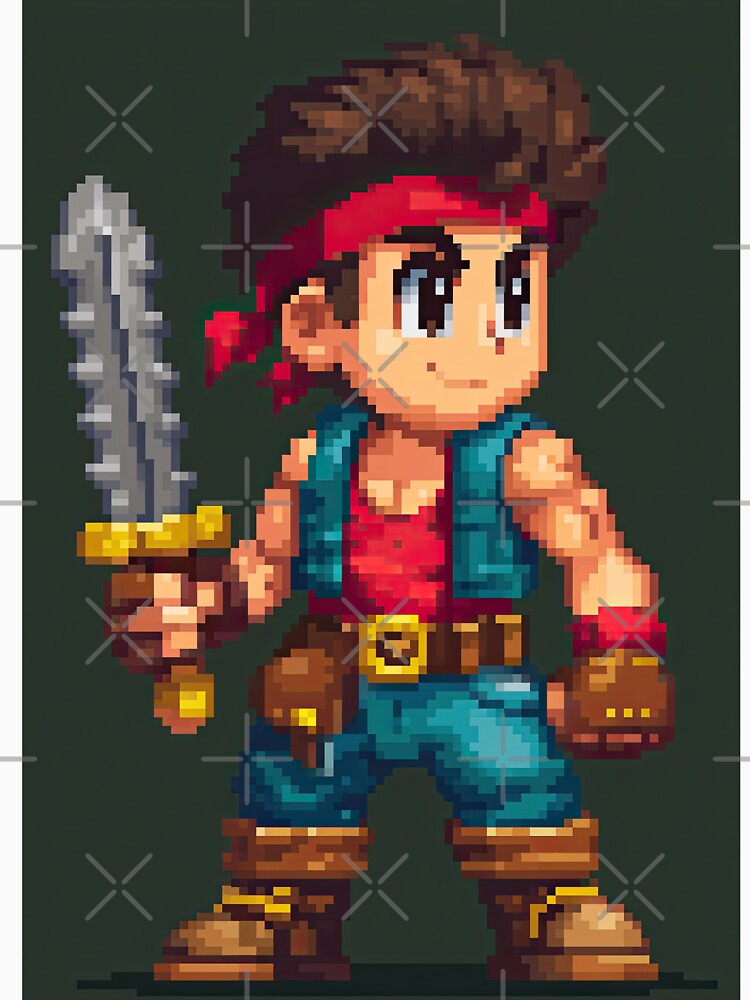 Pixel Adventure Hero From Another World by Piotrek0001