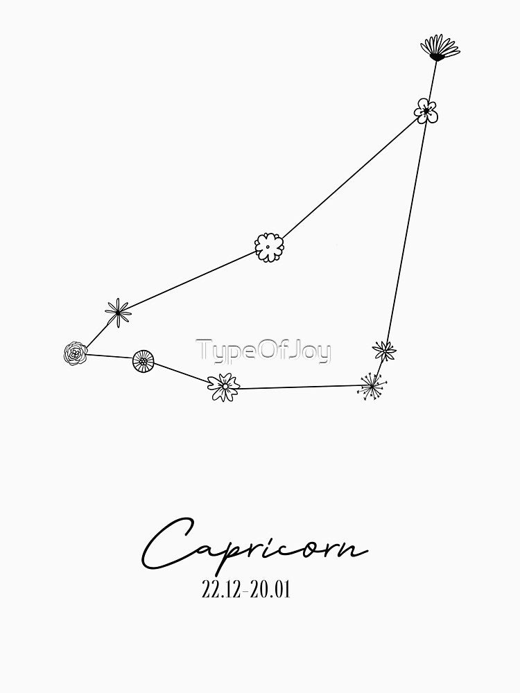 Constellations - Capricorn by TypeOfJoy