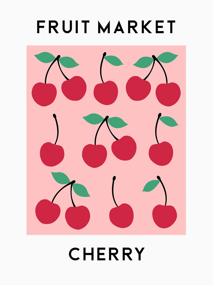 Fruit Market Cherry Aesthetic by strawberryds
