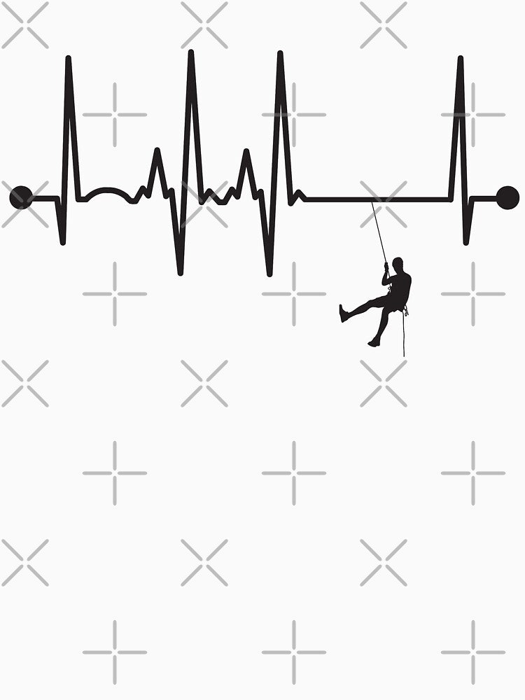 Abseiling Heartbeat by teesaurus
