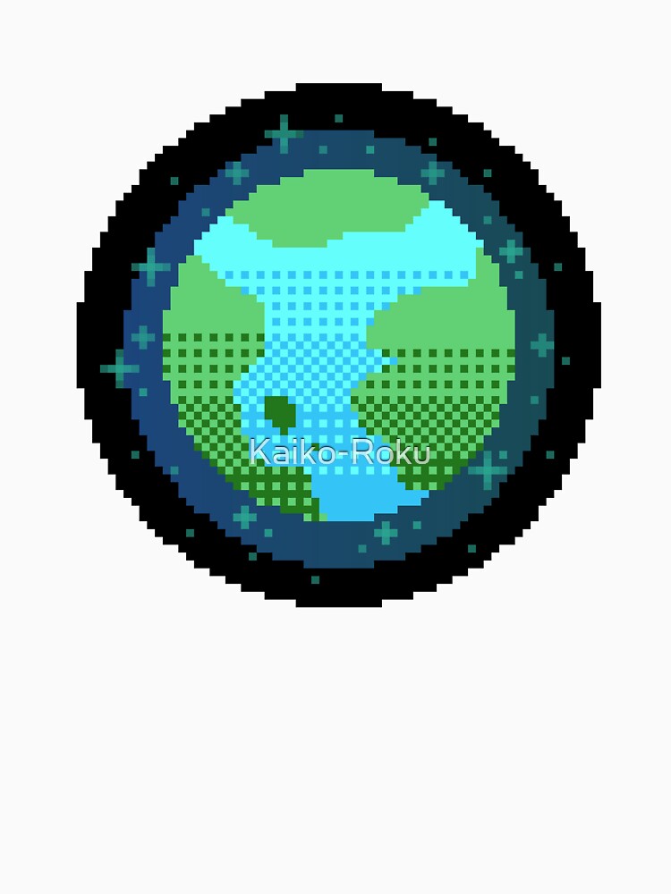 Earth Pixel Art by Kaiko-Roku