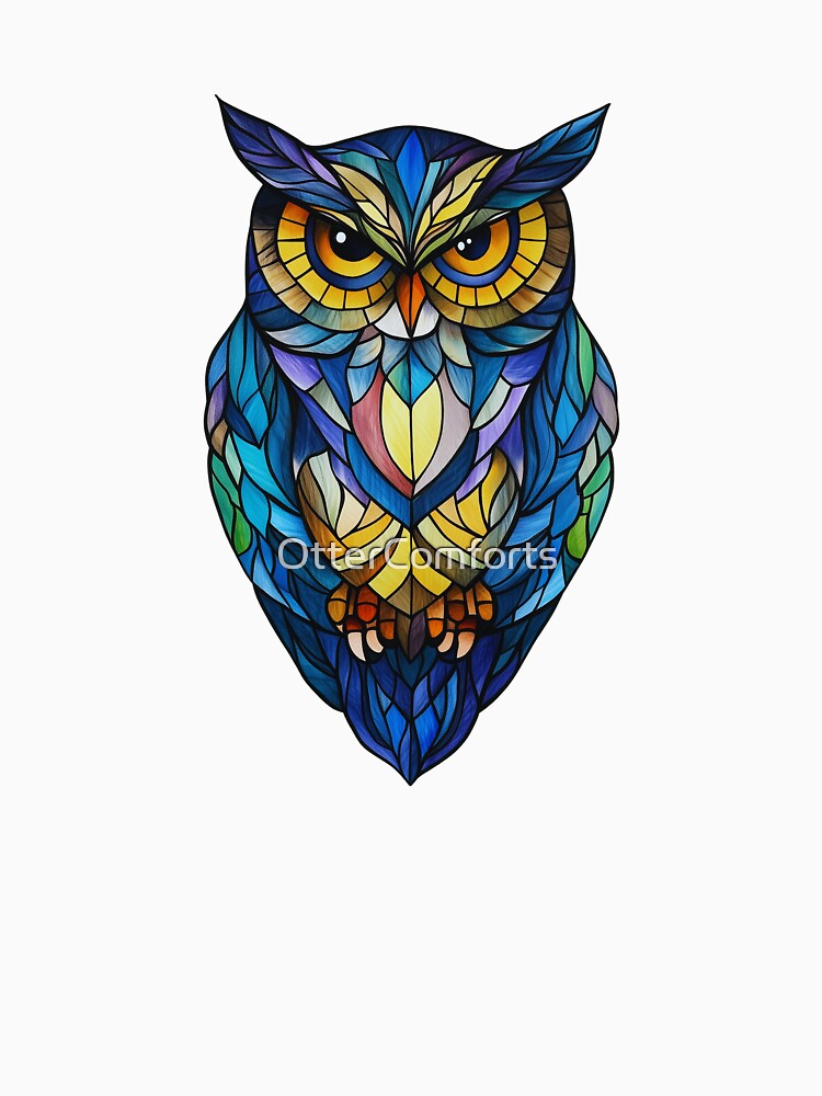 Watercolor Owl by OtterComforts