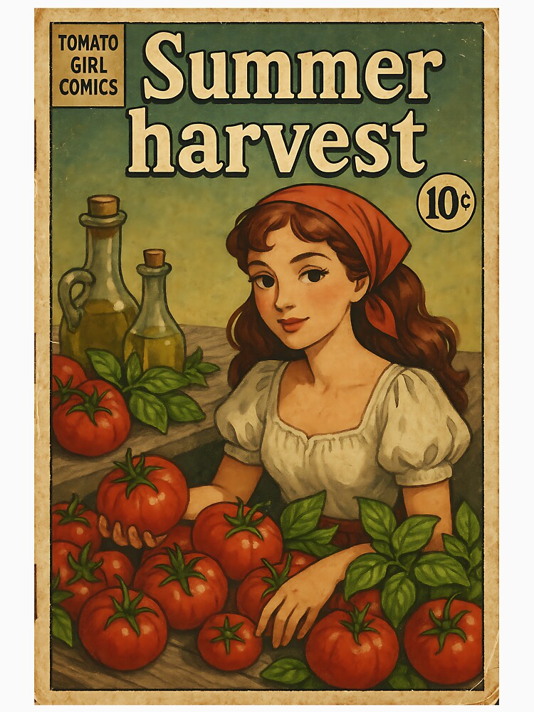 Tomato Girl: Summer Harvest by bapupa