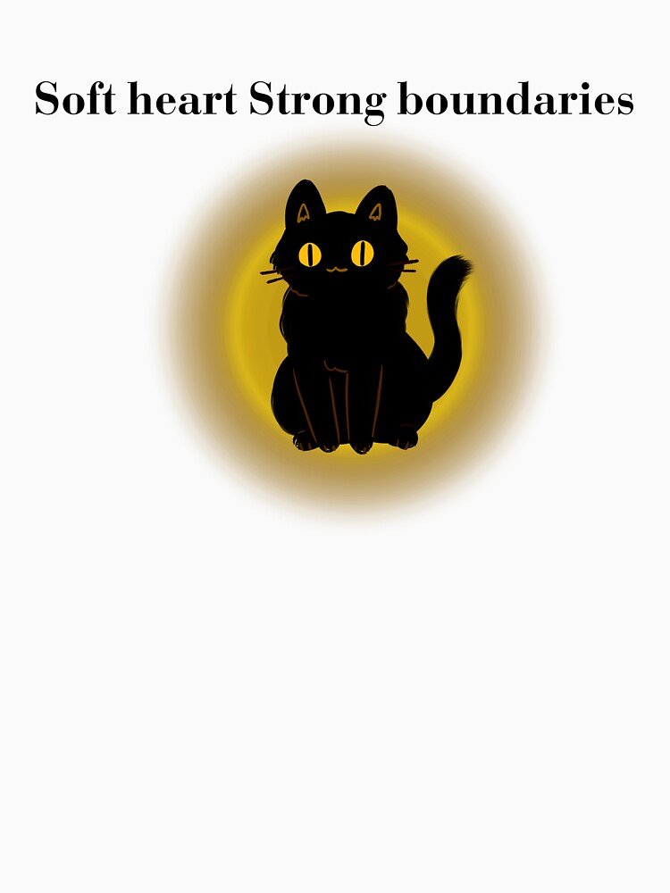 Spiritual Cat Soft Heart Strong Boundaries by mon369000