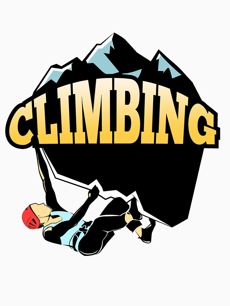 Climbing climber climbing bouldering boulder mountains by JonasDesign