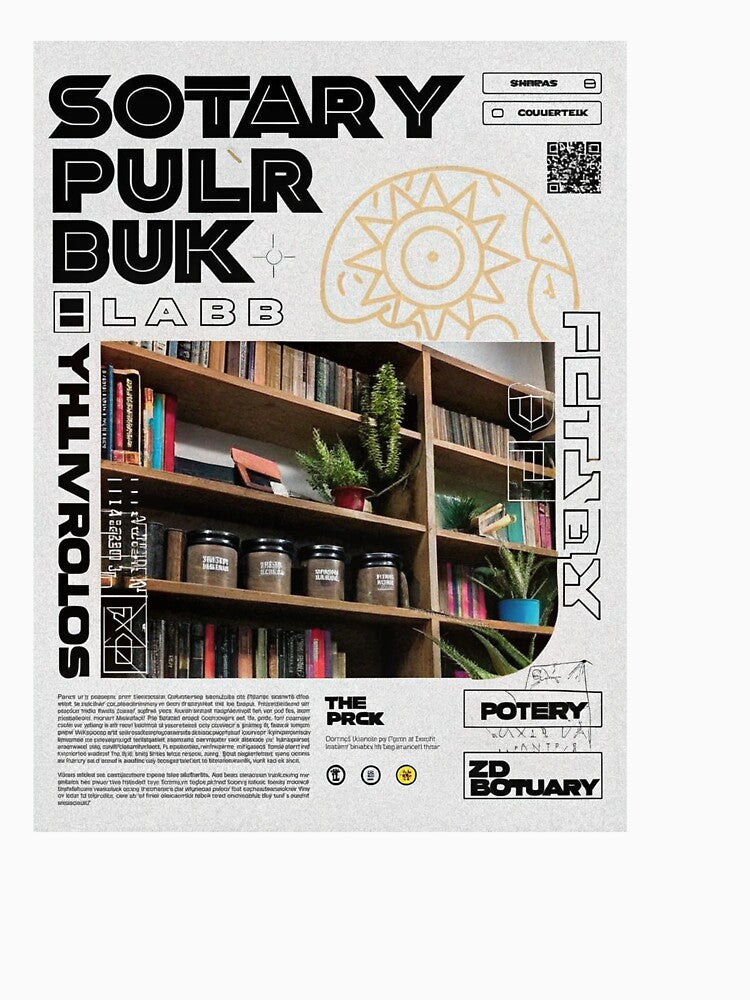 SOTARY PULR BUK: Solarpunk Bookshelf and Plants by Raw-Ink