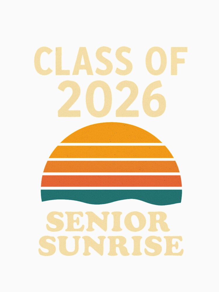 Class of 2026 Senior Sunrise – Vintage Graduation Design by SlomianyPisarz