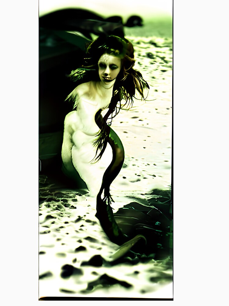 My beautiful, disturbing mermaid (option 1) by kiertwice