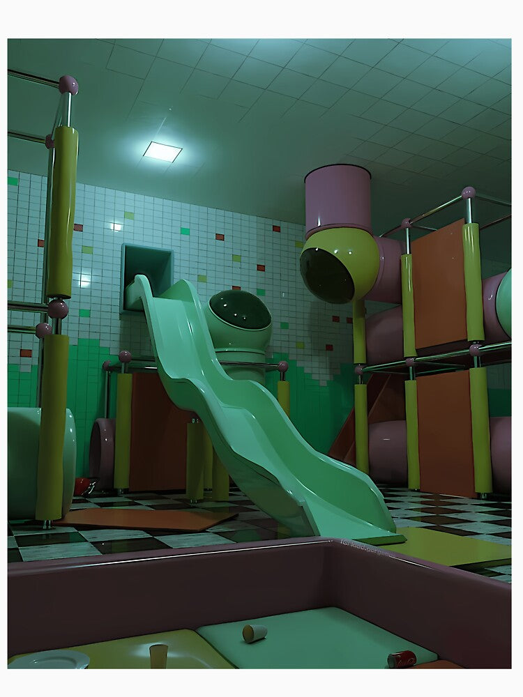 Liminal Space Abandoned Indoor Fun Park by afnqfoapdg63