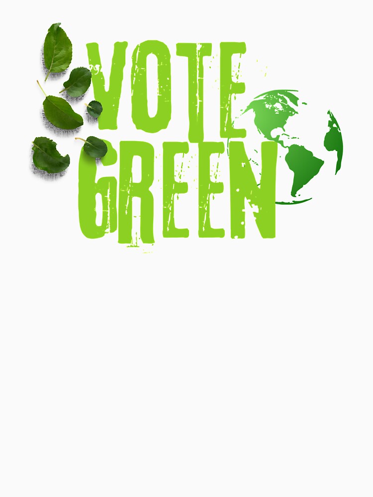 Vote Green Grunge Text Design by JOYACEPTY