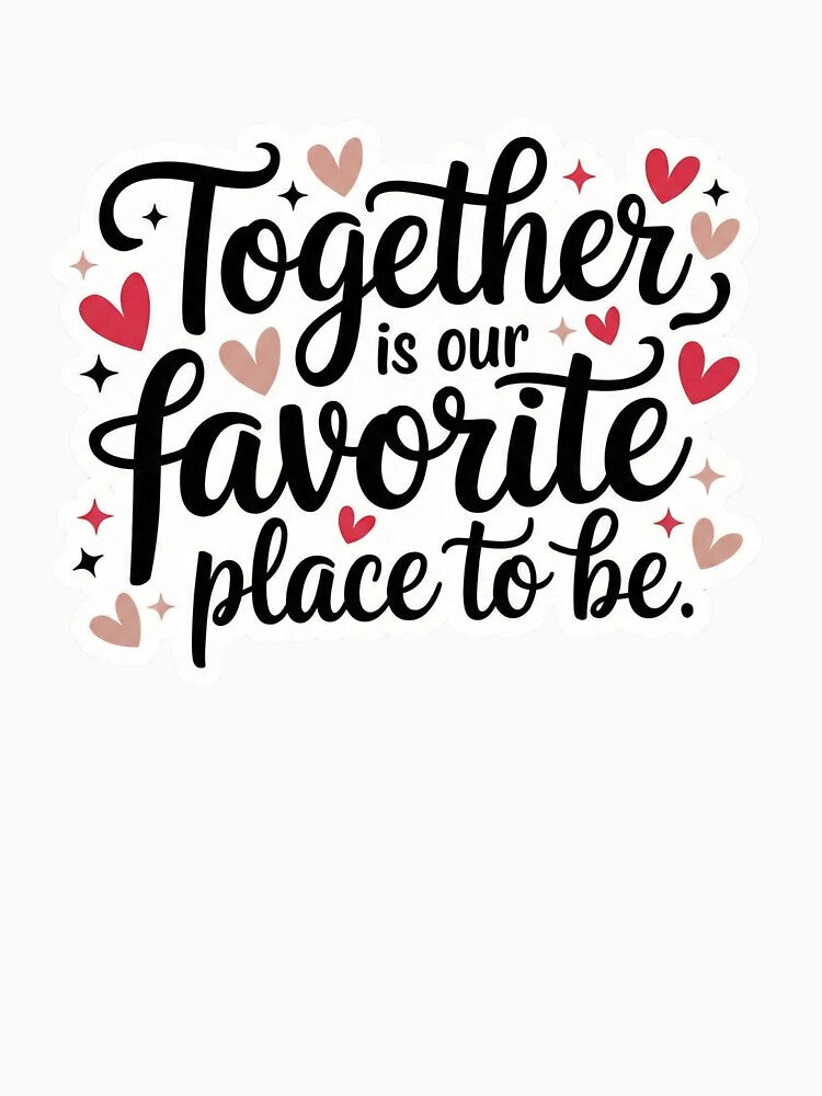 Together is our favorite place to be by ArtzyFlow