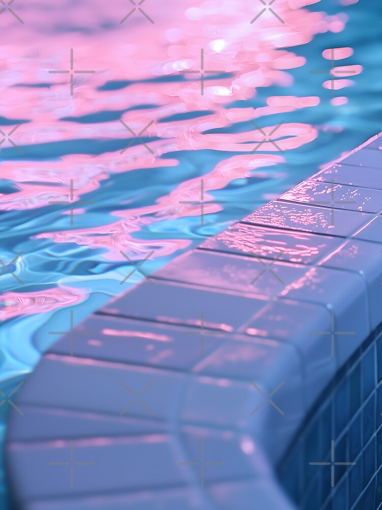 Ripples of Neon by Viktor Surzhko