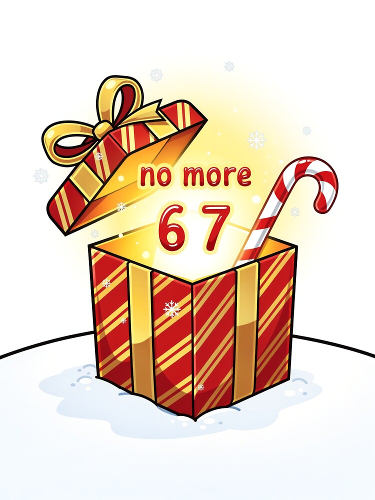 NO MORE 6 7 GIFT, Ai generated designs. by GreaterVibePOD