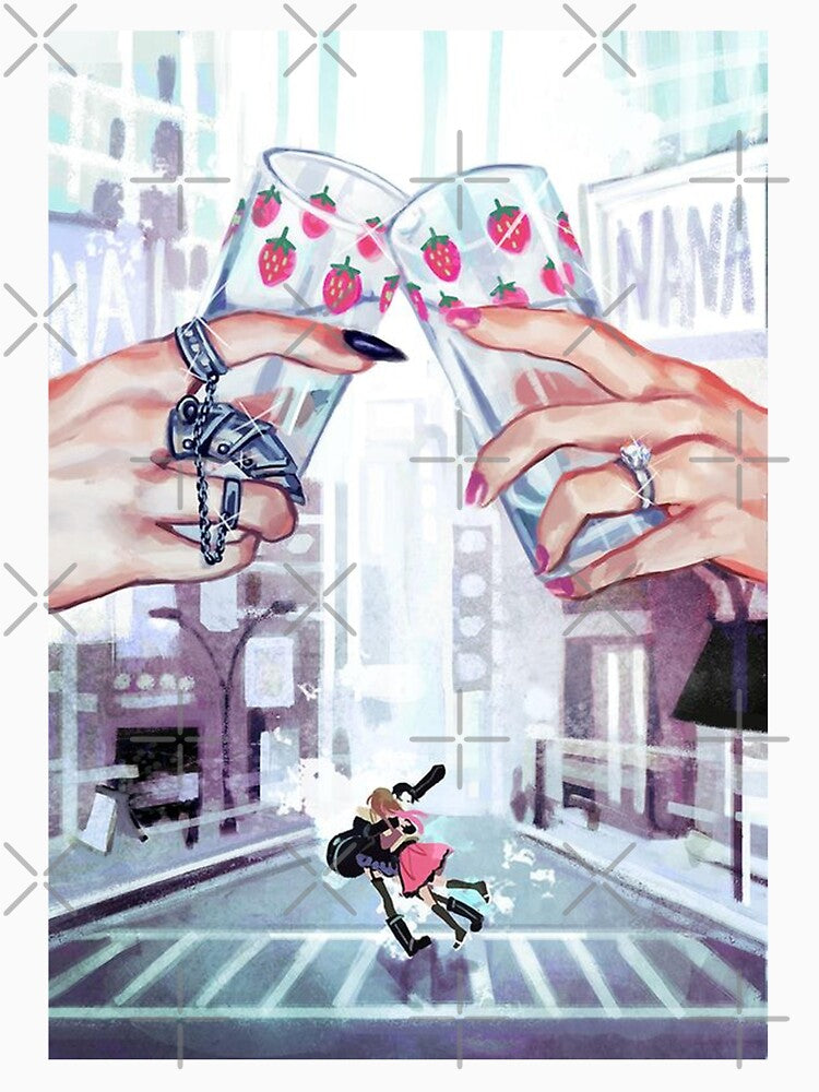 NANA strawberry glasses art by rellyneve