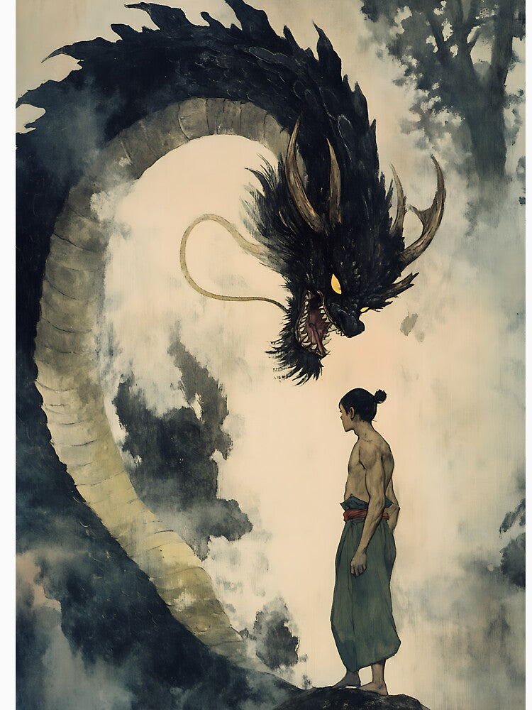 Japanese Folklore Art by bapupa