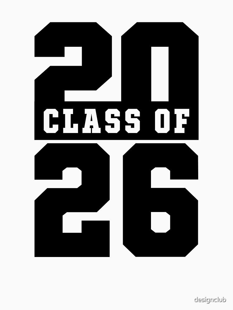 Class of 2026 Graduation Senior Year Aesthetic Varsity by designclub