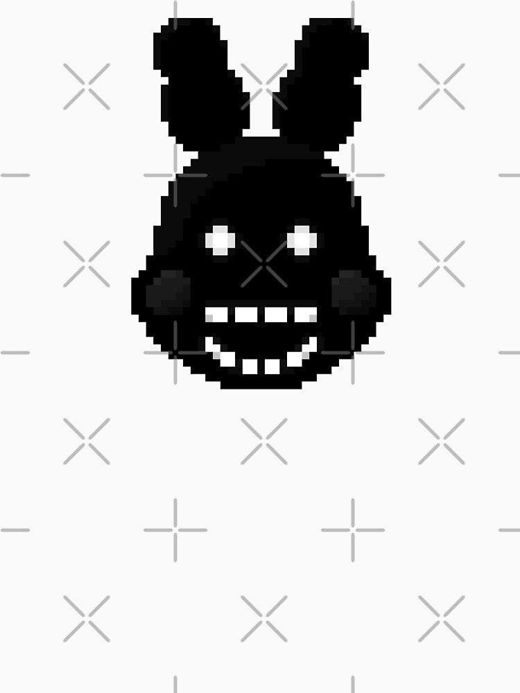 Five Nights at Freddy's 2 - Pixel art - Shadow Bonnie by GEEKsomniac
