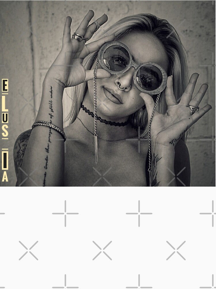 Creative new style ELUSIA Girl with glasses with tattoos by Oleg2021