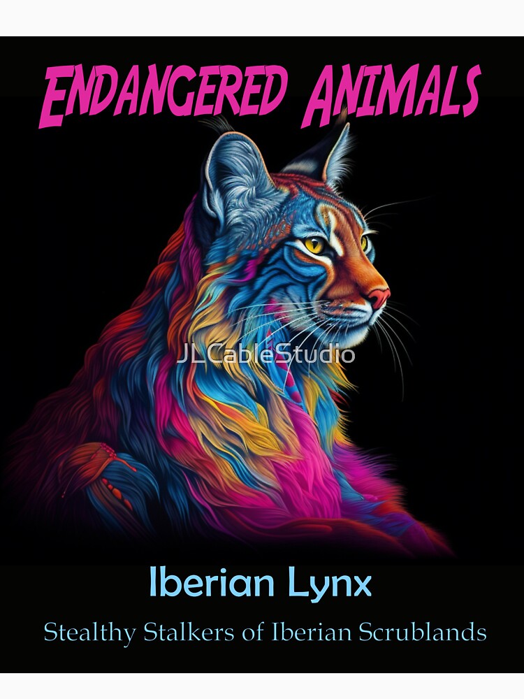Iberian Lynx: Stealthy Stalkers of Iberian Scrublands by JLCableStudio