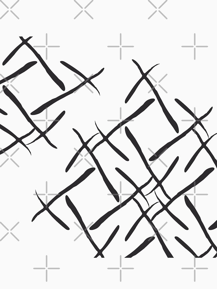 Black cross marks by flamendes