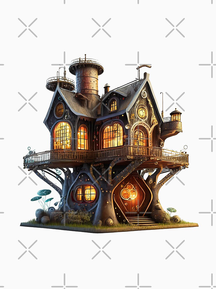 Steam Punk House by cubiask
