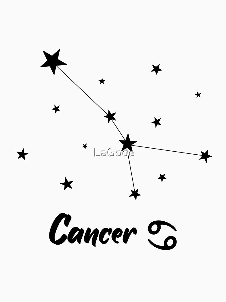 Cancer Zodiac Star Constellation by LaGode