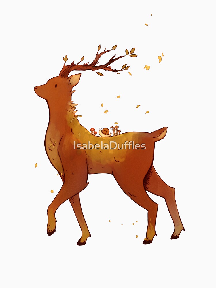 The mossy deer by IsabelaDuffles