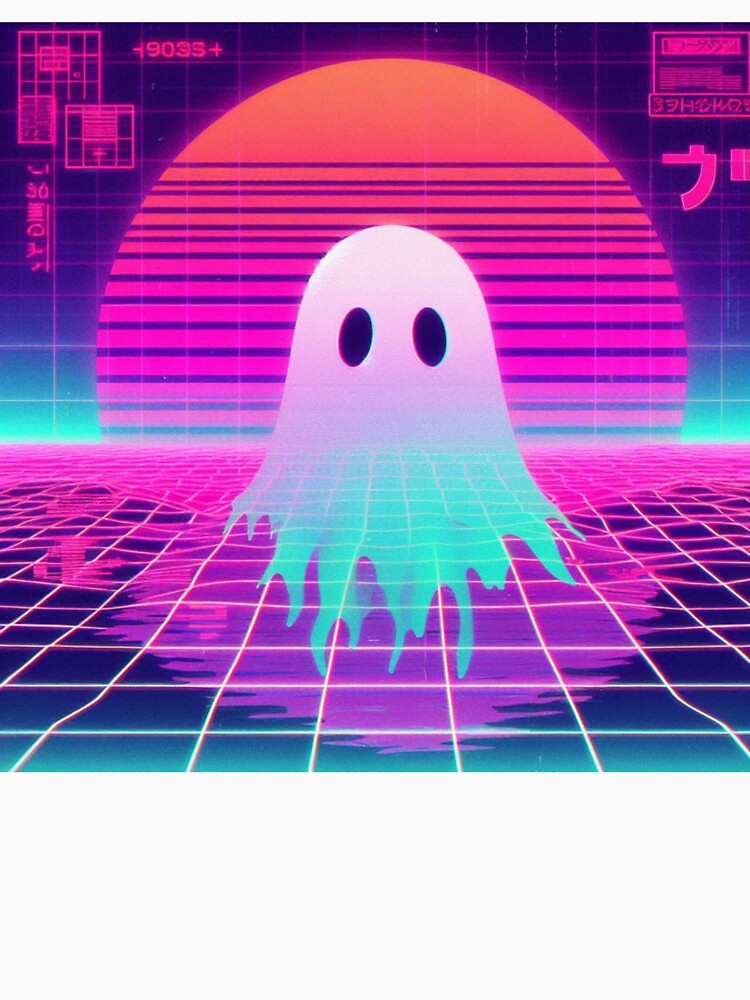 Vaporwave Phantom – Dead Aesthetic by DreamArt Creations
