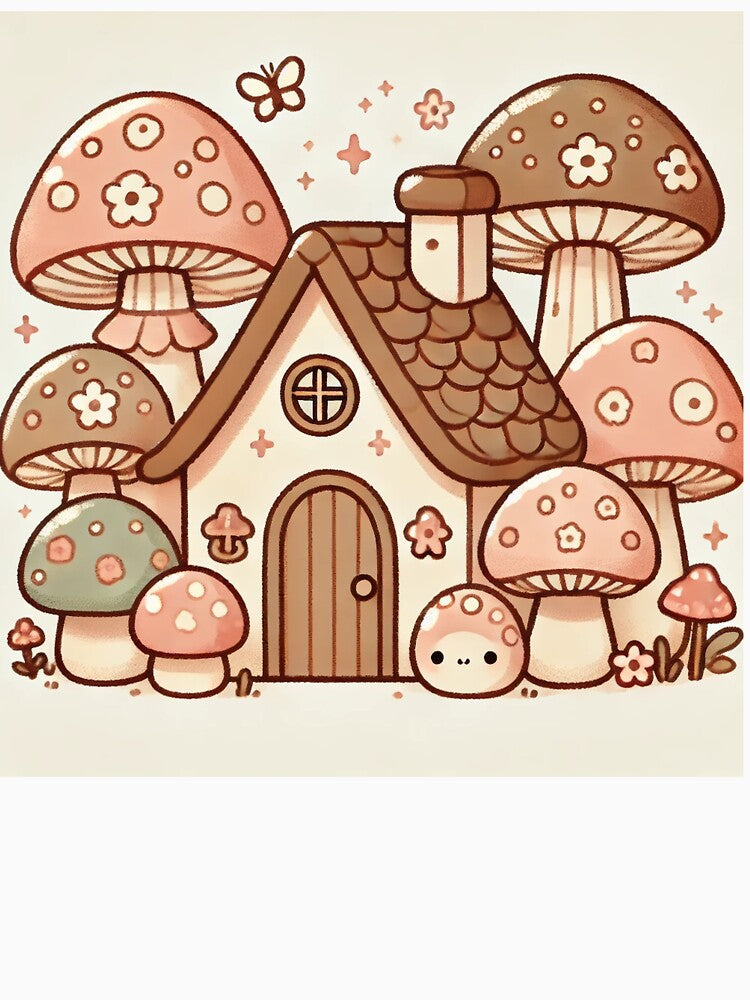 Cottagecore Mushroom Nature Aesthetic by Marchica