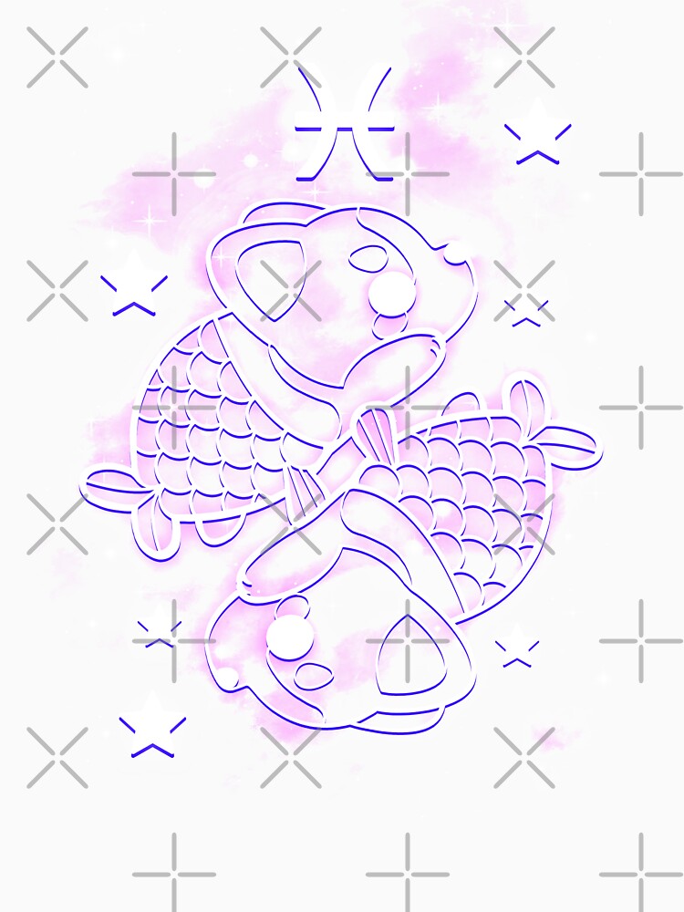 Pisces kawaii zodiac sign by NemiMakeit